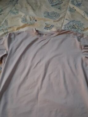 TYR Light Gray Athletic Tee